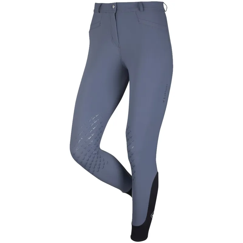 My LeMieux Dynamique Knee Grip Breeches - Ice Grey